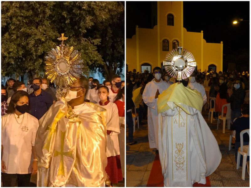 Paróquias de Brumado-BA celebram Corpus Christi