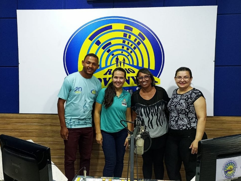 Assessora de imprensa da Secretaria de Comunicação do Estado da Bahia visita a Divina Providência