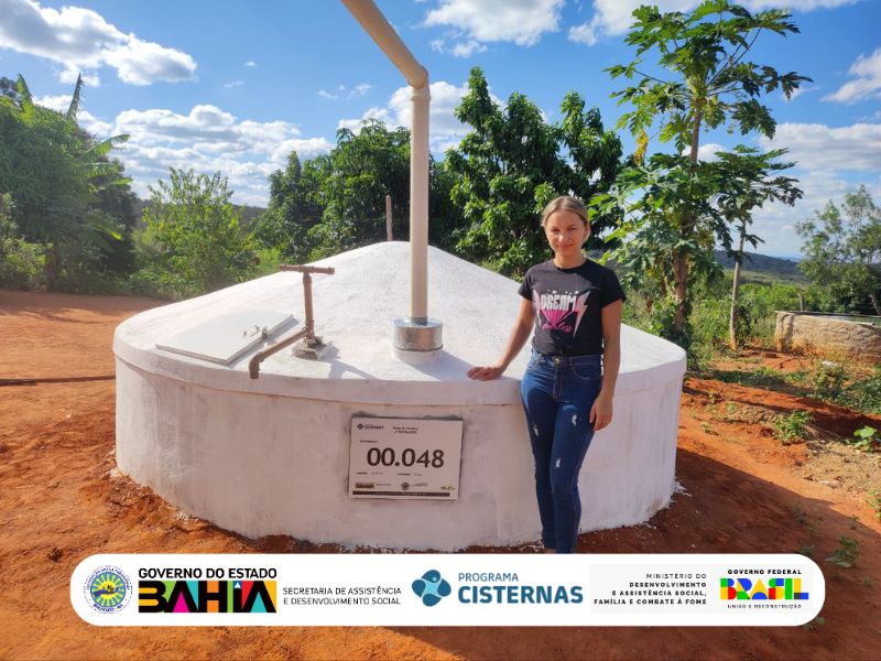 Divina Providência realiza construção de cisternas município de Ibiassucê-BA
