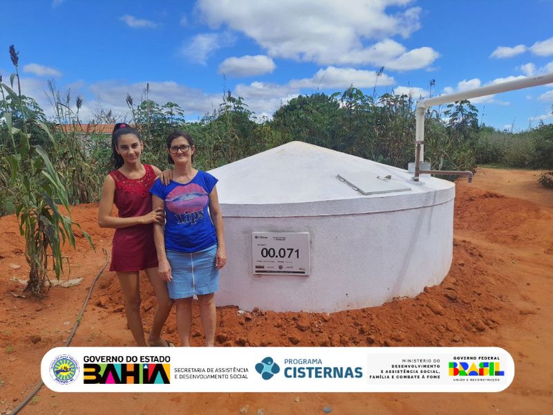 Divina Providência realiza construção de cisternas município de Malhada de Pedras-BA