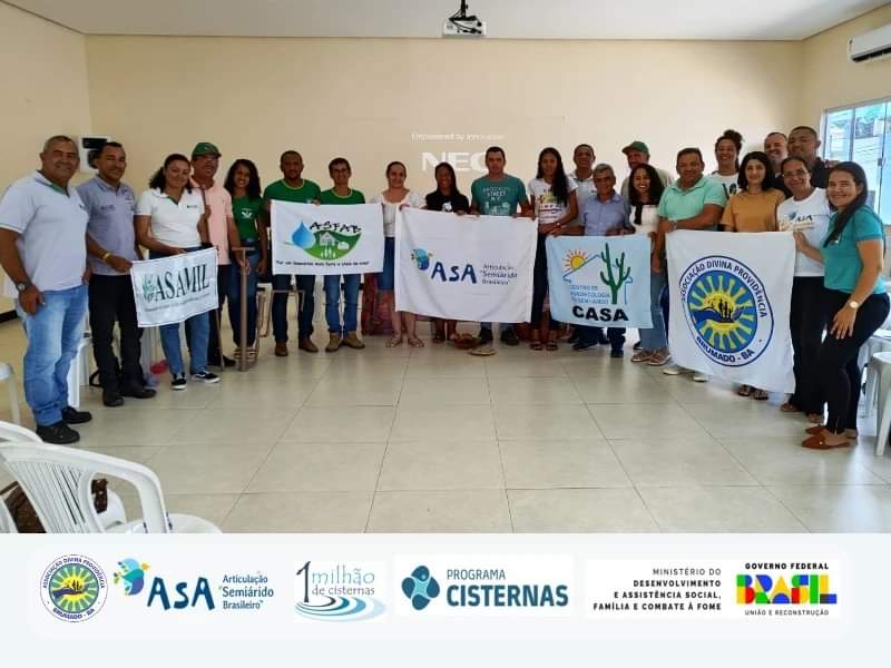 Organizações da região sudoeste da Bahia reúnem com coordenação e assessoria do P1MC, em Brumado