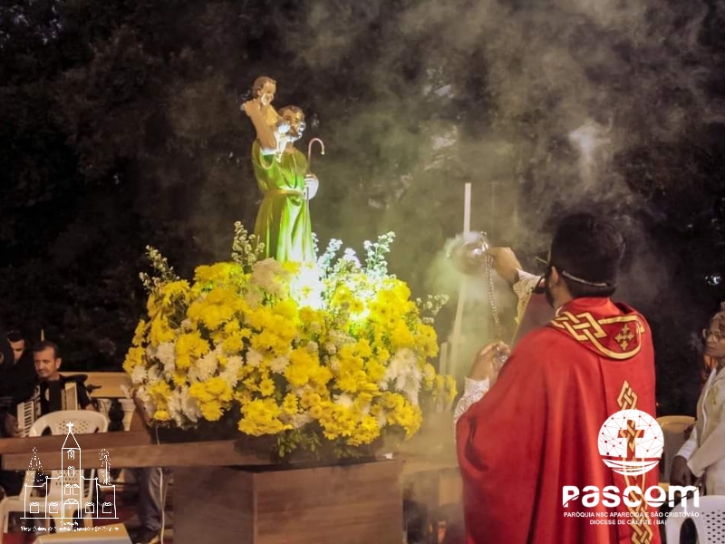 Paróquia Nossa Senhora da Conceição Aparecida e São Cristóvão, de Brumado-BA, realiza novenário e festa ao copadroeiro São Cristóvão