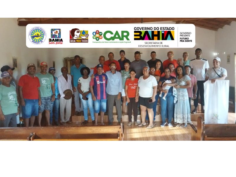 Associação Divina Providência realiza encontros de mobilização social do Programa “Bahia Sem Fome” em Lagoa Real e Malhada de Pedras