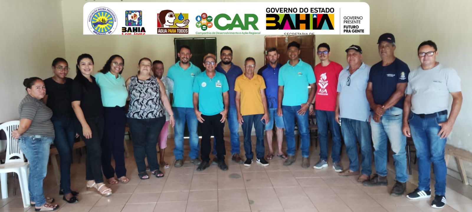 Reunião para Reformulação da Comissão Municipal com titulares e suplentes do projeto “Bahia Sem Fome”, acontece em Rio do Antônio.