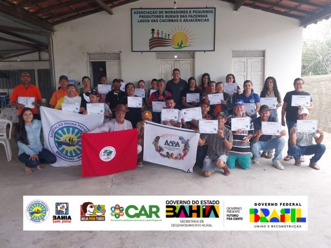 Divina Providência conclui capacitações do GAPA em Lagoa Real e Malhada de Pedras