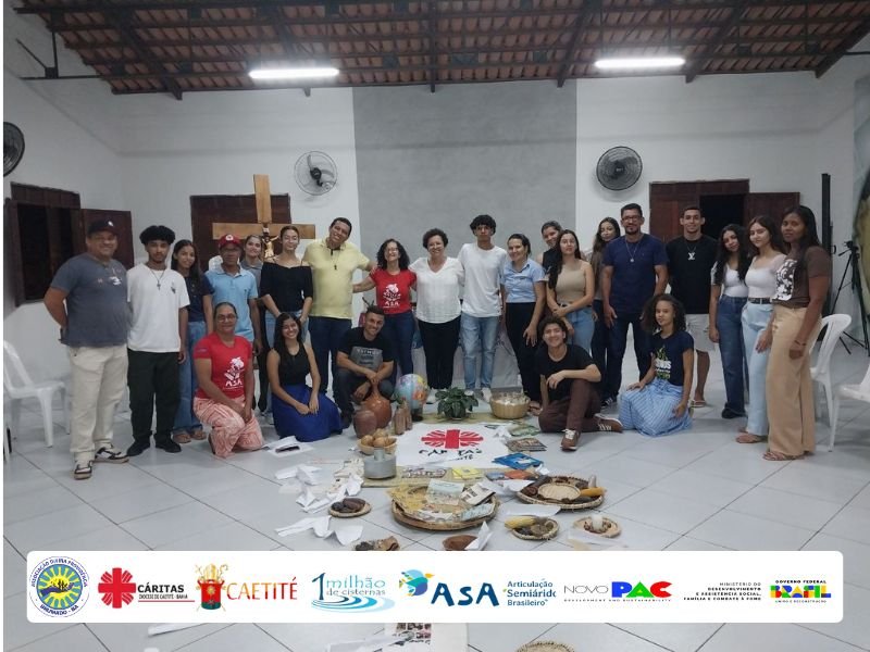 Juventude do Vicariato Rainha da Paz se reúne em Brumado para Formação de Lideranças: Fé, Resistência e Cuidado com a Casa Comum