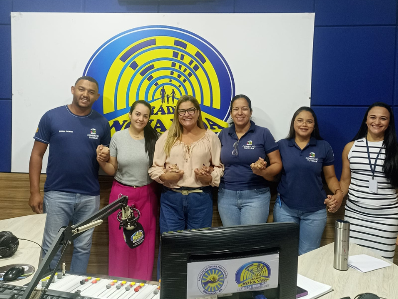 CREAS e Conselho Tutelar de Brumado destacam os 35 anos do ECA em entrevista na Rádio Nova Vida FM