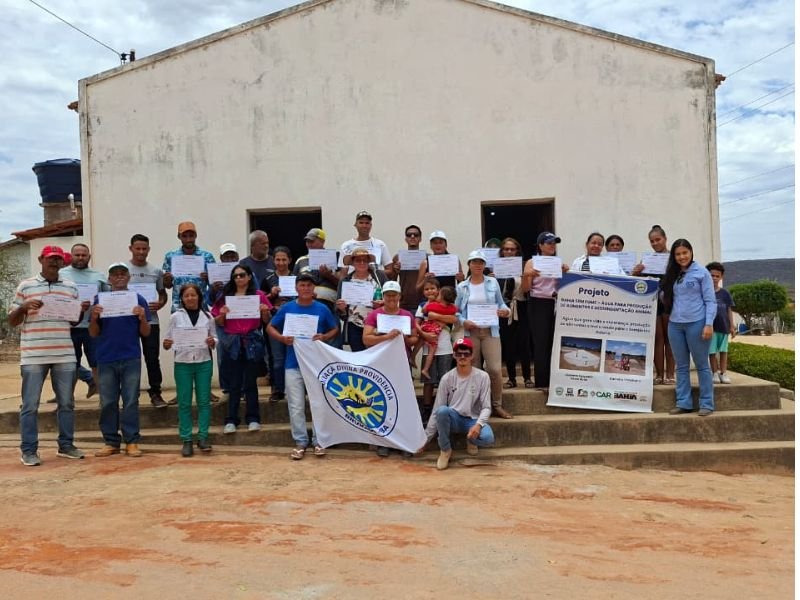Divina Providência realiza Capacitação do Sistema Simplificado de Manejo da Água (SISMA) na comunidade Riacho do Bandeira – Rio do Antônio/BA
