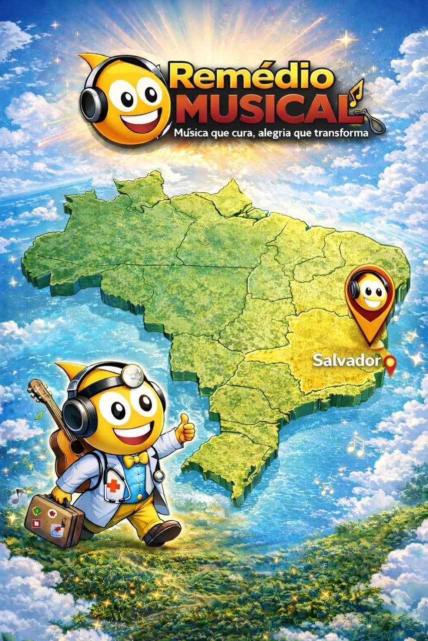 Projeto Remédio Musical leva música, cuidado e esperança à Bahia entre 01 e 06 de fevereiro